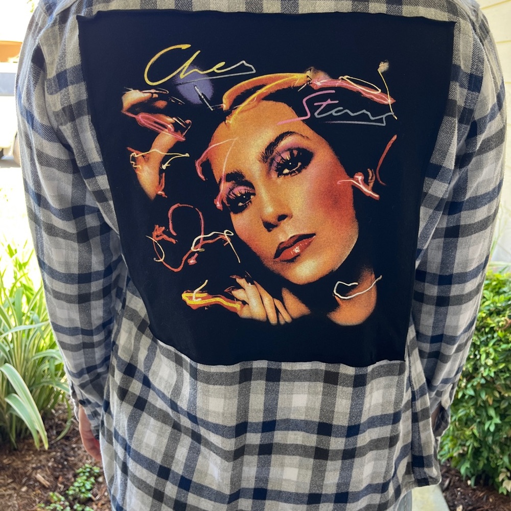 Cher Flannel shirt unisex medium M